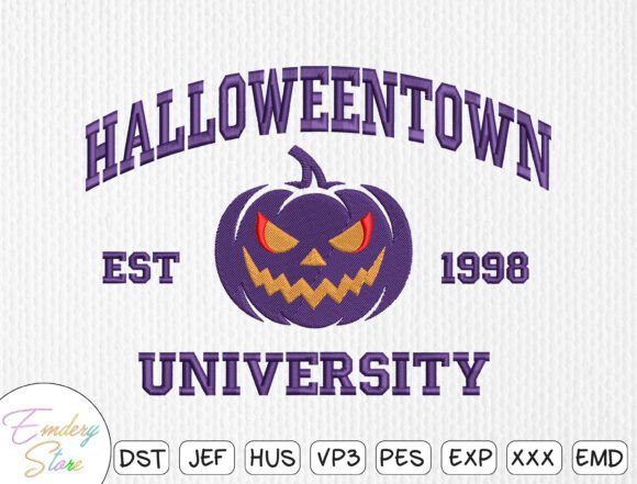 Halloweentown University Embroidery Design Review