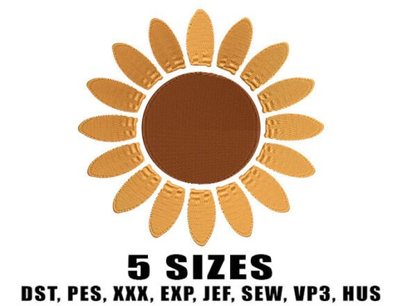 Review: Autumn Sunflower Embroidery Design for Craft Fairs