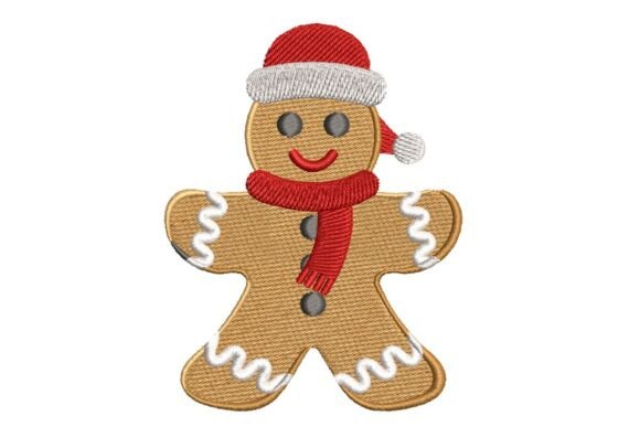 Review: Festive Gingerbread Man Embroidery Design