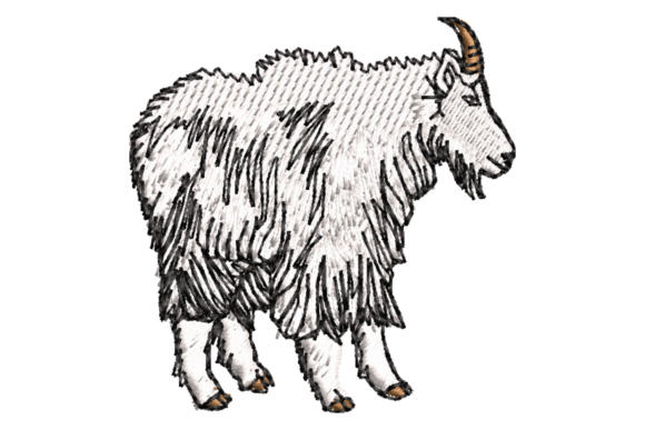 Review: Goat Embroidery Design for Craft Fairs
