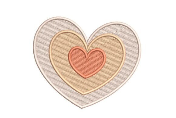 Review: Layered Heart Embroidery Design for Etsy Shops