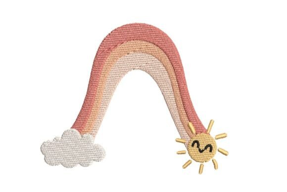 Review: Smiling Sun and Pastel Rainbow Design