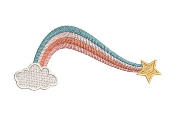 Review: Sparkling Pastel Rainbow Design