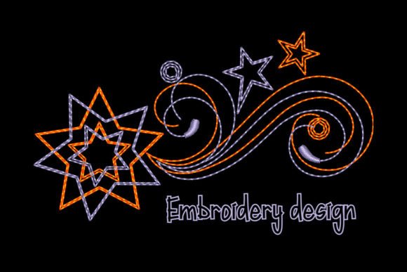 Review: Starburst Wave Embroidery Design for Holiday Sales