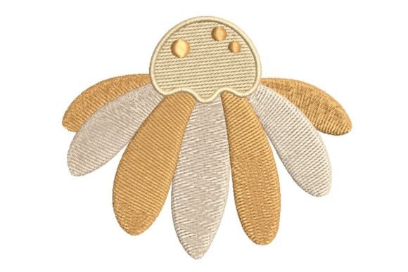 Review: Stylized Autumnal Flower with Droplets