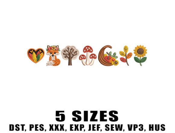 Reviewing Aesthetic Autumn Embroidery Design for Holiday Sales