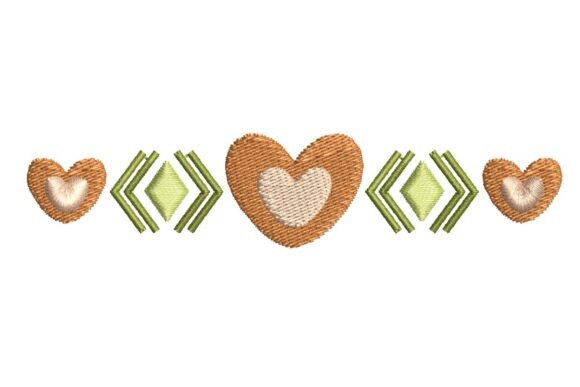 Reviewing Boho Hearts Geometric Embroidery Design