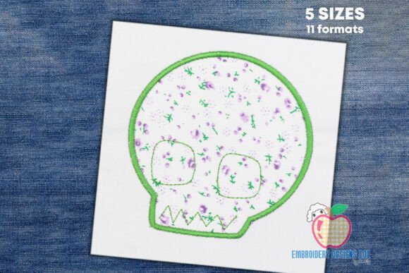 Reviewing the Green Skull Applique for Etsy Shops