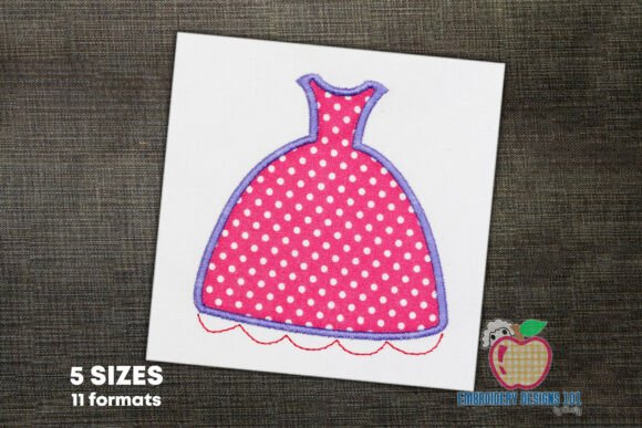 Reviewing the Pink Princess Dress Applique for Etsy Shops