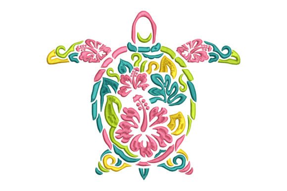 Turtle Aloha Flower Embroidery: A Designer’s Review